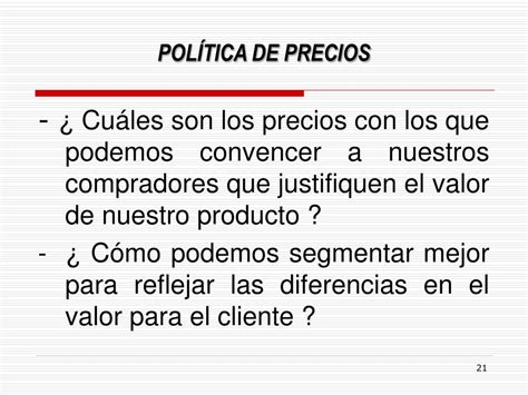 Ppt PolÍtica De Precios Powerpoint Presentation Free Download Id