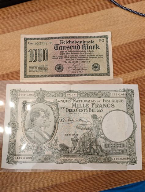 Found these while cleaning up. : r/papermoney