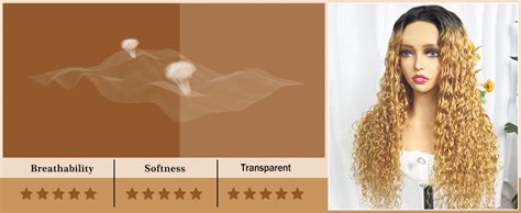 Amazon JKD Honey Blonde Curly Lace Front Wig Human Hair B X Blonde Deep Wave Lace