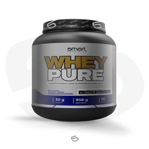 Smart Nutrition Whey Pure Proteina 2lbs Fitness Supplements