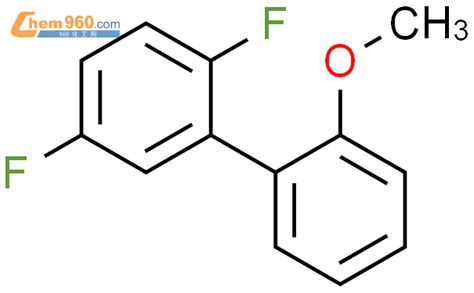 66175 44 8 1 1 Biphenyl 2 5 difluoro 2 methoxy CAS号 66175 44 8 1 1