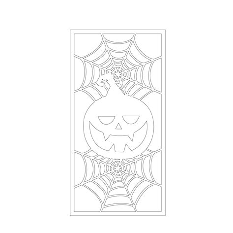 Pumpkins spiderweb 1 CNC And Cutter Machine Template | DXF & SVG - Cut ...