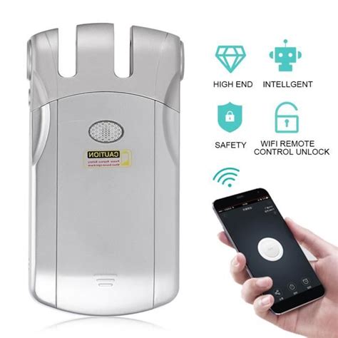 WAFU 019 Serrure de Porte Wifi Intelligente Télécommande sans Fil