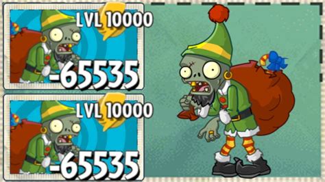 Plants Vs Zombies 2 Festivus Swasbucker Zombie Upgraded To Level 10000