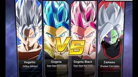 Xenoverse 2 Requested Match PC Gogeta SSBJE Vegetto UI Vs Gogeta