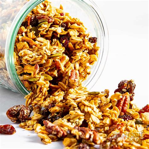 Healthy Homemade Granola Recipe Easy Wholesome Yum