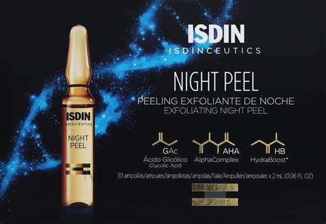 S Rum De Nuit Exfoliant L Acide Glycolique Pour Visage Isdin