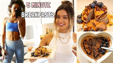 Easy 5 Minute Healthy Breakfast Ideas Weight Loss Youtube