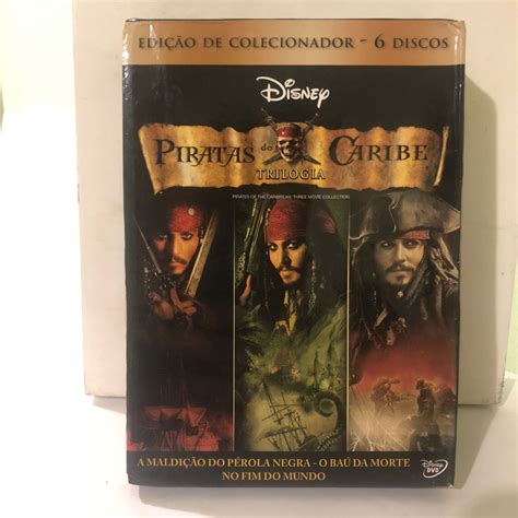 Dvd Piratas Do Caribe Trilogia Shopee Brasil