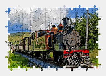 Steam Locomotive W Jigsaw Puzzles Online