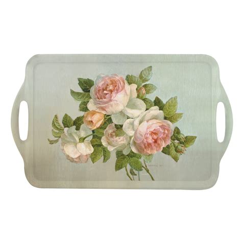 Pimpernel Antique Rose Large Handled Tray Portmeirion