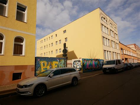 Halle Saale Freiraumgalerie Im Stadtviertel Freiimfelde Halletoni