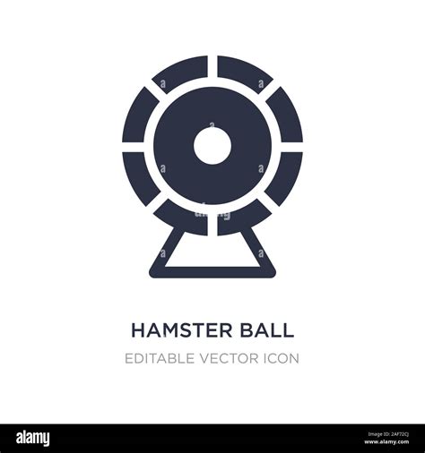 Hamster Ball Icon On White Background Simple Element Illustration From