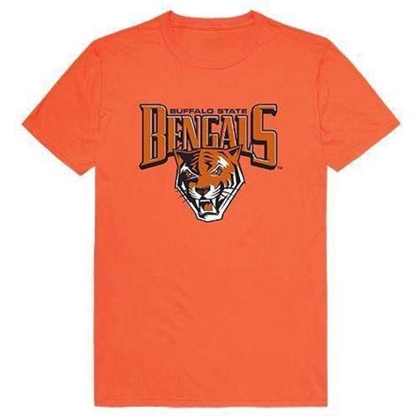 Buffalo State College Bengals NCAA Freshman Tee T Shirt Orange