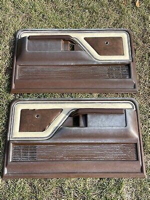 73 79 1978 1979 Ford Pickup F150 F250 F350 LARIAT Door Panels Brown