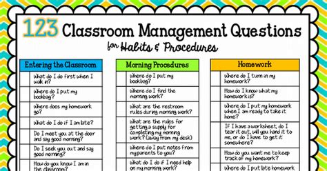 Classroommanagement Pdf 5th Grade Teachers Classroom Management Classroom