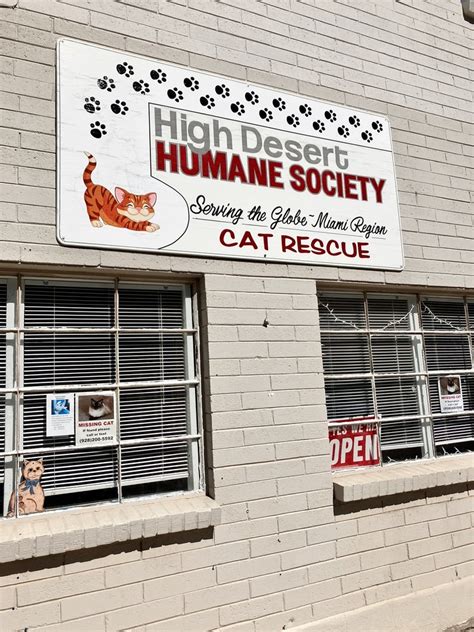 High Desert Humane Society Updated January 2025 700 West Shelter Ln