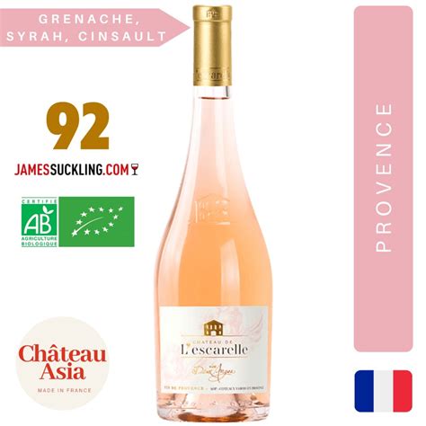 Chateau De L Escarelle Les Deux Anges Provence Rose Ntuc