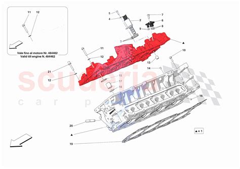 Cylinder Heads Rh Head Parts For Ferrari Sf90 Stradale Usa Scuderia