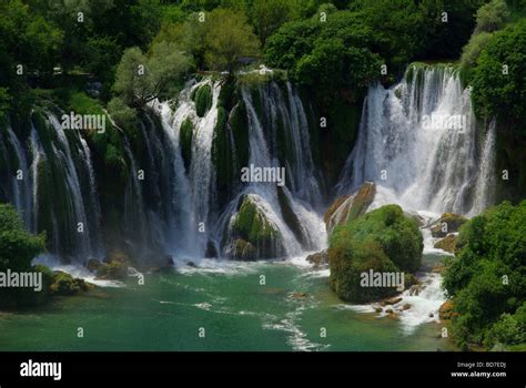 Kravica Wasserfälle Kravica waterfall 08 Stock Photo - Alamy