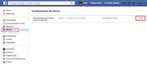 Como Mudar O Idioma Do Facebook Dicas E Tutoriais Techtudo