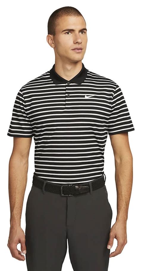 Nike Mens Dri Fit Victory Stripe Polo Shirt Golfonline