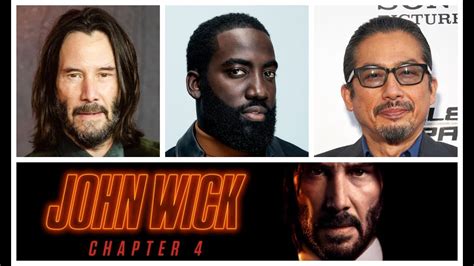 John Wick Chapter Cast Interviews With Keanu Reeves Shamier