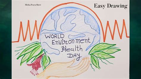 World Environmental Health Day Poster Drawing | save environment drawing easy and beautiful ...