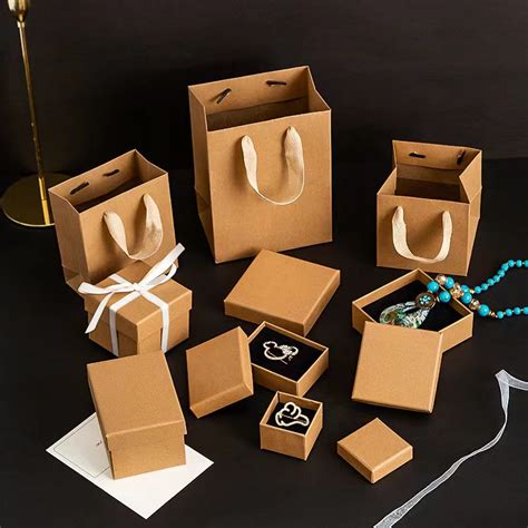 Wholesale Custom Luxury Jewelry Set Packing Box For Earrings Necklace