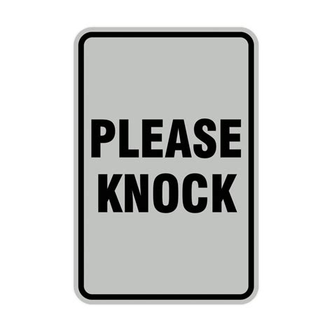 Printable Please Knock Sign Free Printable Signs 49 Off