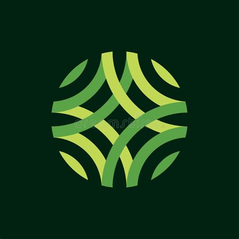 Green Leaf Nature Logo With A Modern Look Are Very Easily Placed In