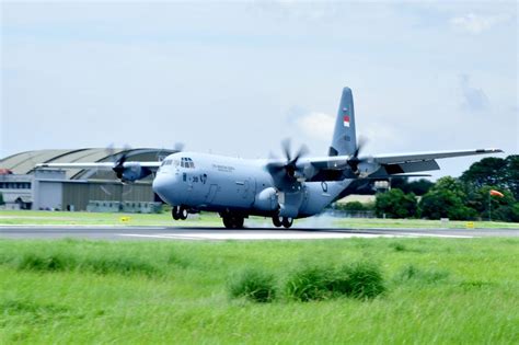 Kedatangan C 130J 30 Super Hercules A 1339 Hanya Selisih 12 Hari Dari