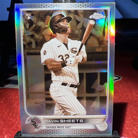 Topps Chrome Sepia Refractor Rookie Rc Gavin Sheets Chicago