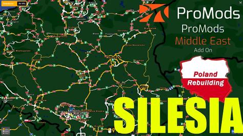 ETS2 1 47 Połączenie map Promods Middle East Poland Rebuilding