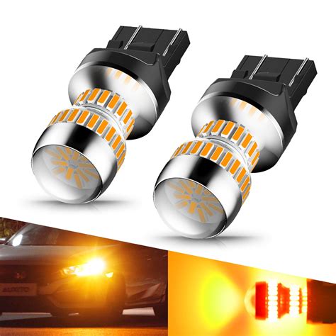 Auxito Led Bulbs Amber Yellow R Led Bulbs T