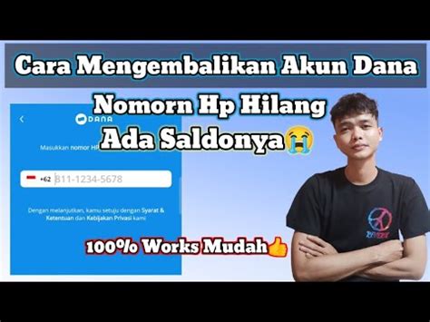 Cara Mengembalikan Akun Dana Yang Nomornya Hilang 2022 Ada Saldonya Di