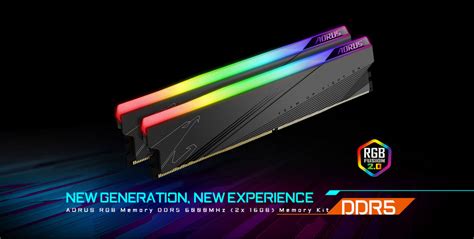 Ram Gigabyte Aorus Rgb Ddr5 32gb 2x16gb 6000mhz