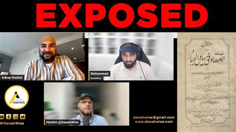 Dawahwise And Adnan Rashid Exposed British Colonialism And Lies