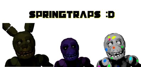 Springtraps D By Kero1395 On Deviantart