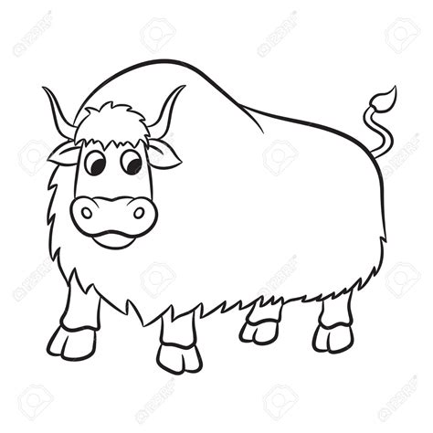 Yak Clipart Black And White | Free download on ClipArtMag