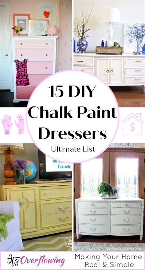 15 Diy Chalk Paint Dresser Ideas How To Guide