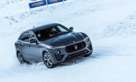 Maserati Levante Trofeo La Prova Tra Neve E Ghiaccio Gazzetta It