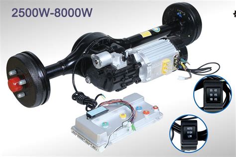 Electric Tricycle Automatic Shift Rear Axle Motor And Controller Kit