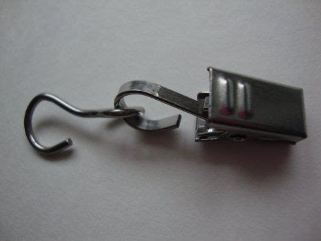 Ikea Riktig Stainless Steel Curtain Hook With Clip Count