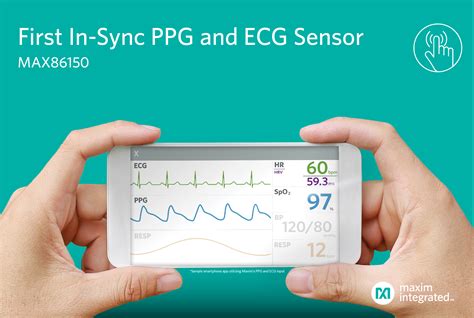 Max86150 Integrated In Sync Ppg And Ecg Biosensor Module For Mobile