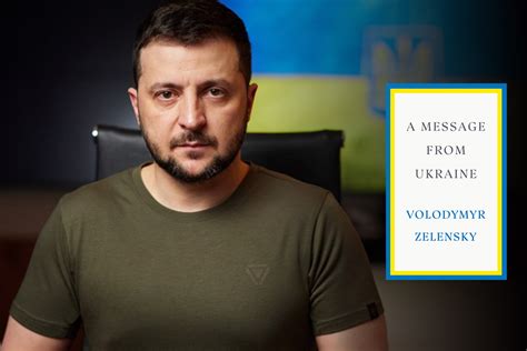 A Message From Ukraine President Zelensky Publishes ‘battle Cry For