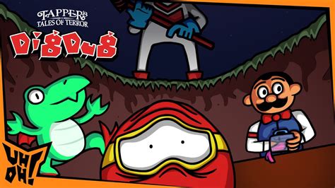 Dig Dug Animated Parody🎃🔪 Uh Oh Cartoons Halloween Special Youtube