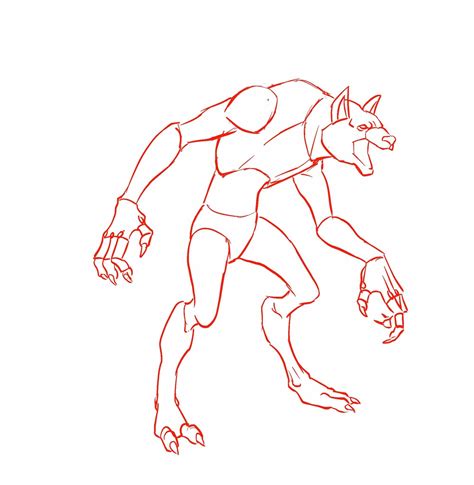 Learn To Draw A Werewolf Artofit