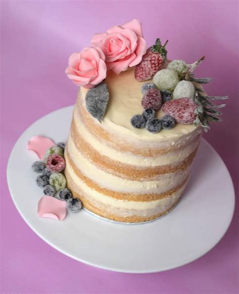 Rustic Naked Cake Cakecentral