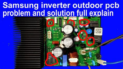 Samsung Outdoor Pcb Full Explain Youtube